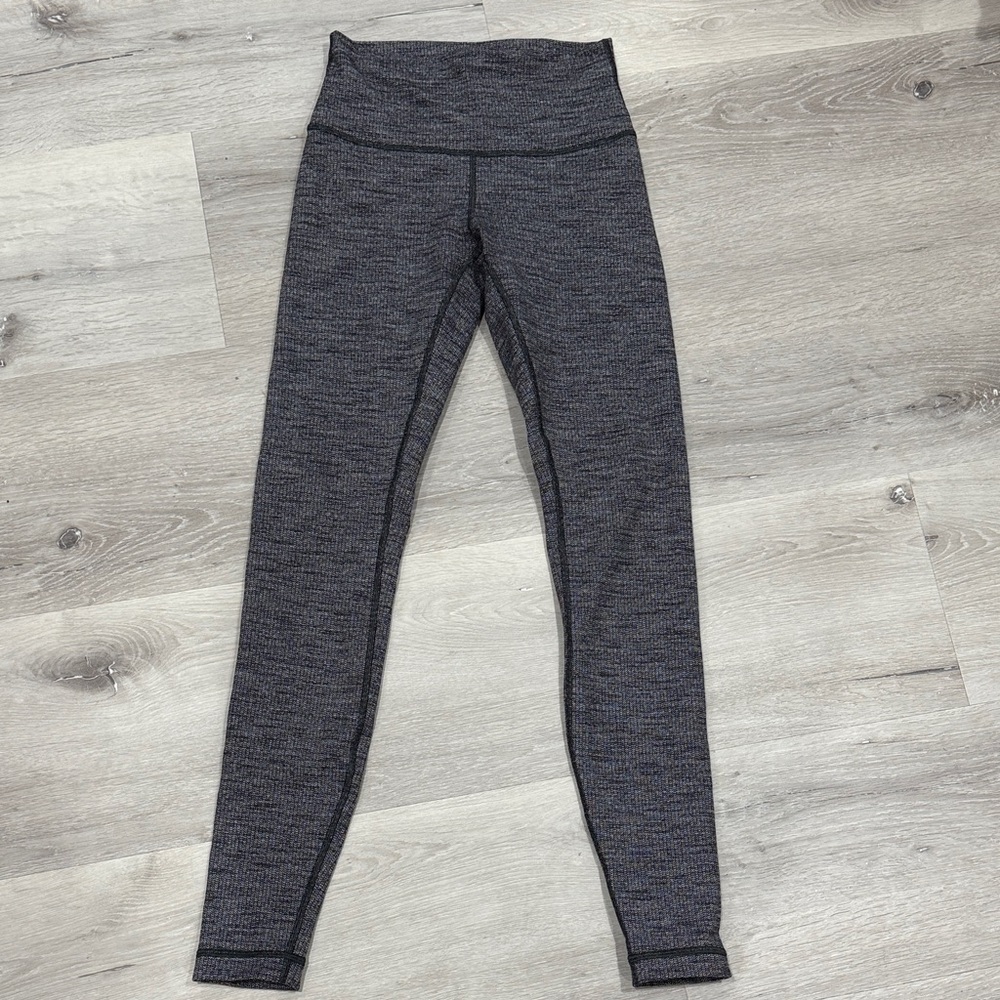 Lululemon Gray High-Waisted Leggings